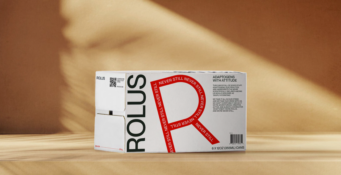 Rolus Signature Sparkling Hydration Drink 6-Pack